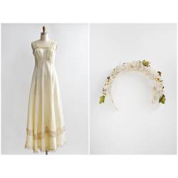 A pretty wedding ensemble for a #vintagebride both in the shop right now | www.adoredvintage.com