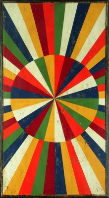 magictransistor:
“ Anonymous (American Artist). Polychrome Color Wheel. 1900s.
”