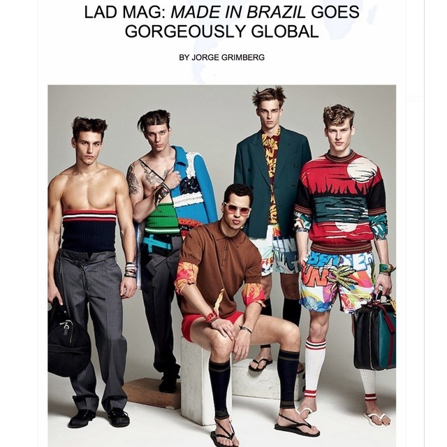 New issue of Made In Brazil featured in @styledotcom. http://www.style.com/stylemap/2014/05/29/made-in-brazil-magazine/