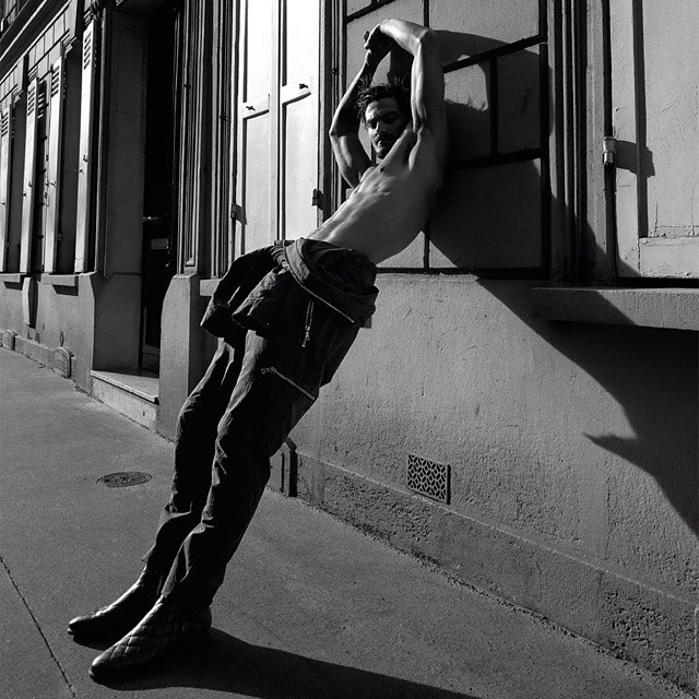 @luiscoppini wearing @balmainparis by @olivier_rousteing shot in Paris by @fepinheiro for the international issue of Made In Brazil. Styling by @simonpylyser. #madeinbrazil #madeinbrazil8 #balmain #paris #olivierrousteing www.madeinbrazilmag.com