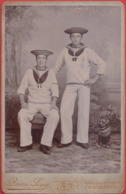 English sailors in Singapore