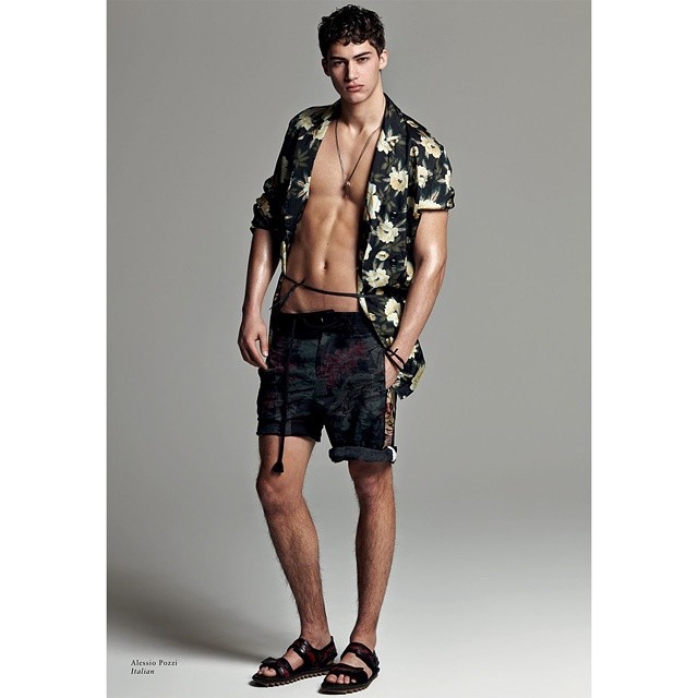 Italian @pozzialessio styled in @driesvannoten by David Vandewal and shot by @gmvaughan for the 40 page long s/s 2014 collections story of the international issue of Made In Brazil. Copies at www.madeinbrazilmag.com. #madeinbrazil8 #alessiopozzi...