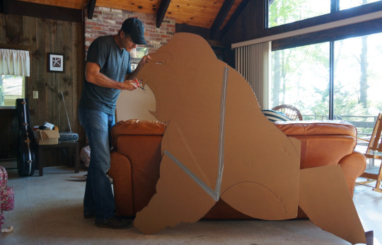 Cardboard Cutouts by John Marshall #artpeople