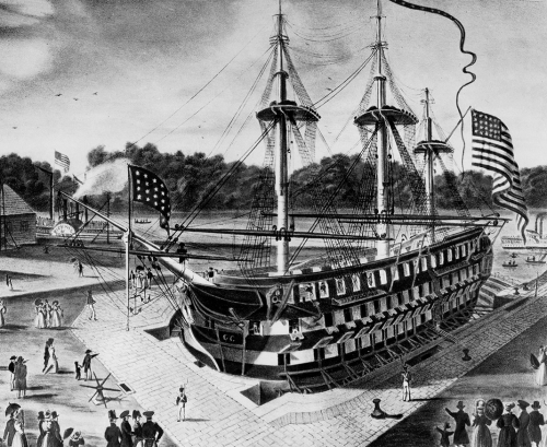 njnavyguy:
“
Naval History & Heritage Command
USS Delaware became the first ship in the Western Hemisphere to be dry docked ‪#‎OTD‬ in 1833, at Norfolk Naval Shipyard (NNSY) in Portsmouth, Va. ‪#‎HistoryMatters‬
Read why this was such a significant...