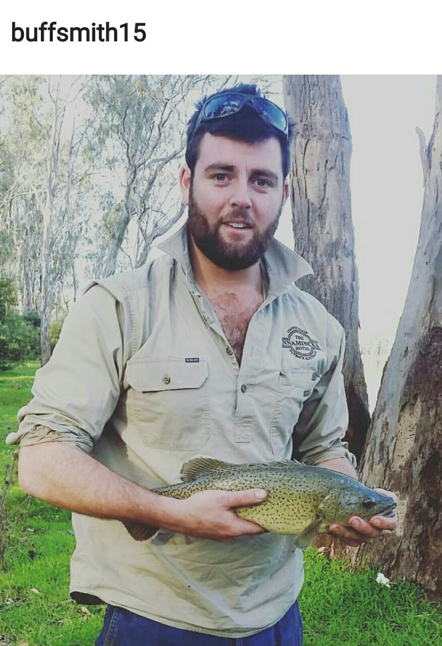 Cute bearded tradie gone fishing