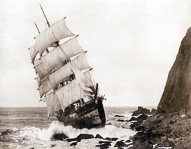 jcsmarinenews:
“New post (Thrift Shop Found photo – Wreck of the Glenesslin October 1, 1913 at the base of Neahkahnie Mountain, Oregon) has been published on Navy, Military and Marine with JC Thrift Shop Found photo – Wreck of the Glenesslin October...
