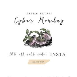 EXTRA! Extra! Take an additional 10% off today only for #cybermonday! Use code: INSTA at checkout! | www.adoredvintage.com