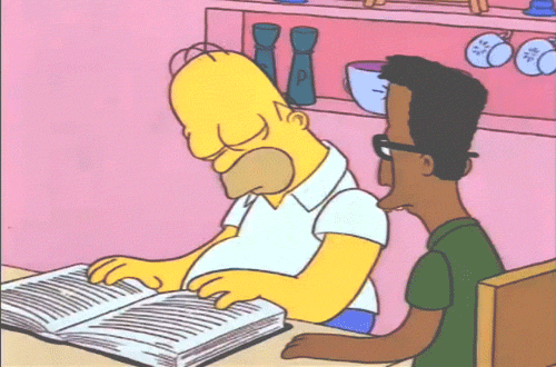 eseotromundo:

Quiere leer sr. Simpson???!!