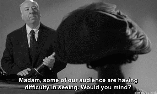 Image result for alfred hitchcock gif