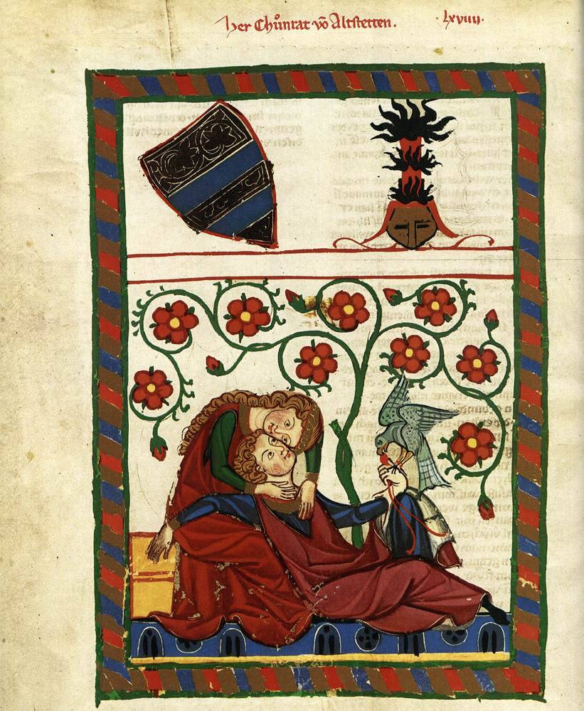 kutxx:
“3.
Codex Manesse (Gothic period)
1310-40, manuscript, Universitätsbibliothek, Heidelberg
”