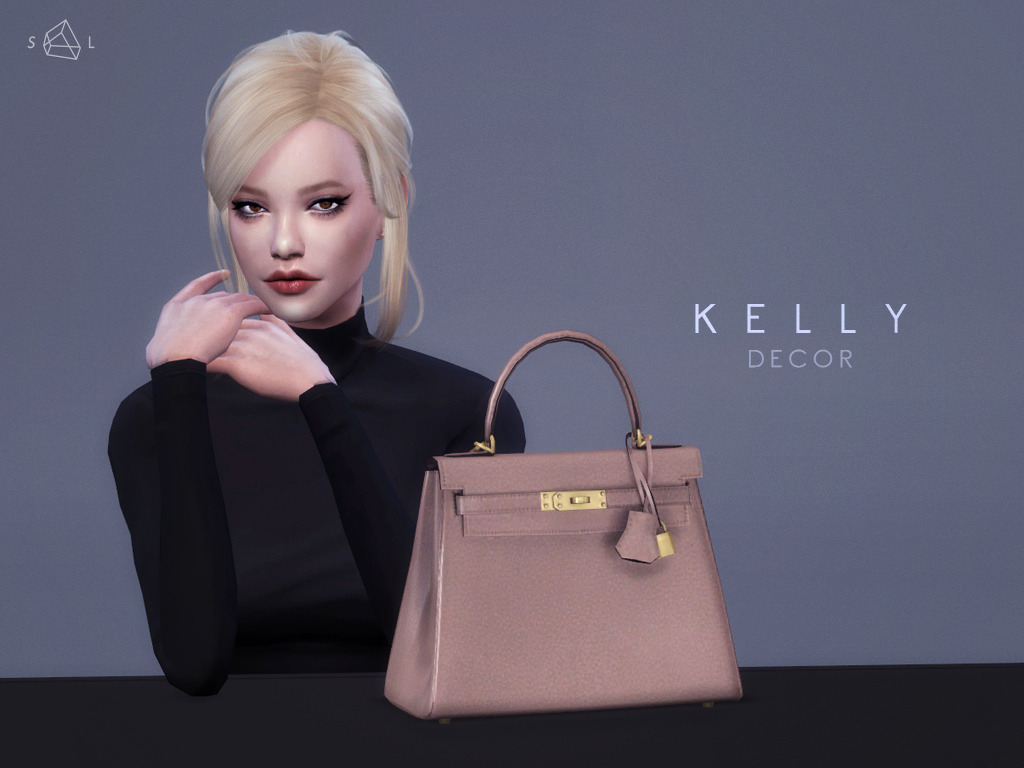 Hermès Kelly Bag - Decor- 9 colors- Find it under ‘Clutter’- 10000“DOWNLOAD - Simfileshare”