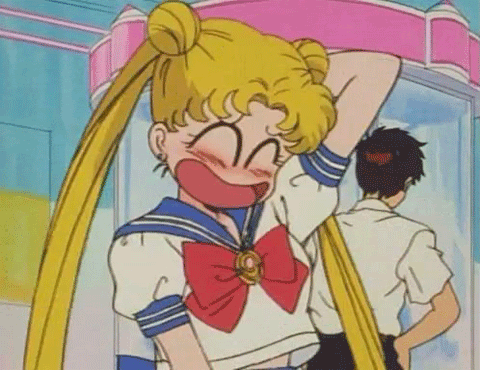 Resultado de imagem para Sailor Moon gifs sos