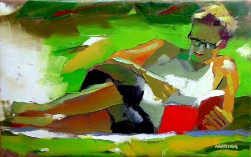 tacomablue:
“Reading in the sun
”