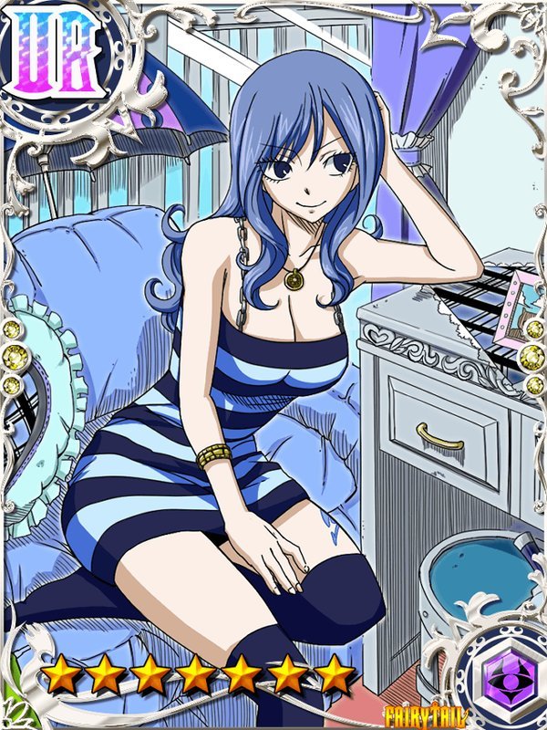 chsabina: “Juvia Gree Card based on the cover of chapter 115 ”