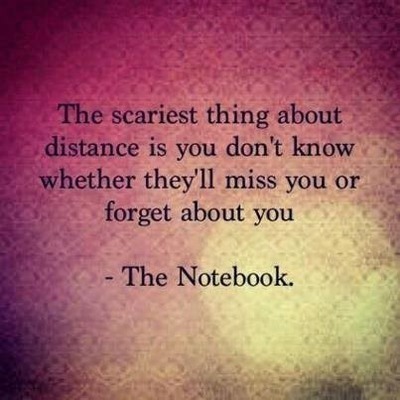 The scariest thing about distance
Follow best love quotes for more great quotes!