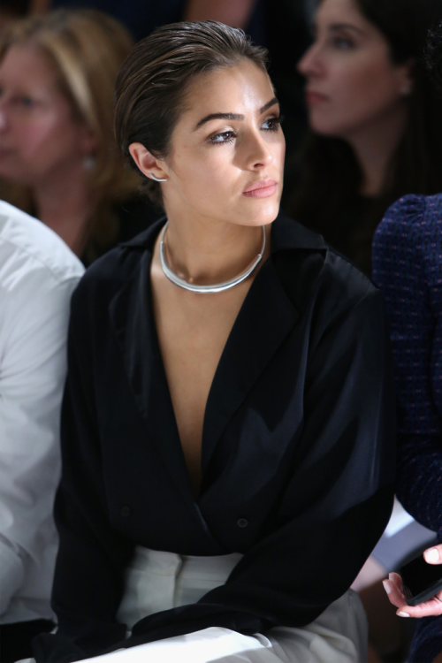 daiilycelebs:
“ 9/16/15 - Olivia Culpo at the DKNY Women’s Spring 2016 Fashion Show in NYC.
”