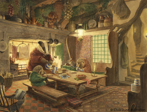 Warming up in Badger’s Kitchen
by Chris Dunn