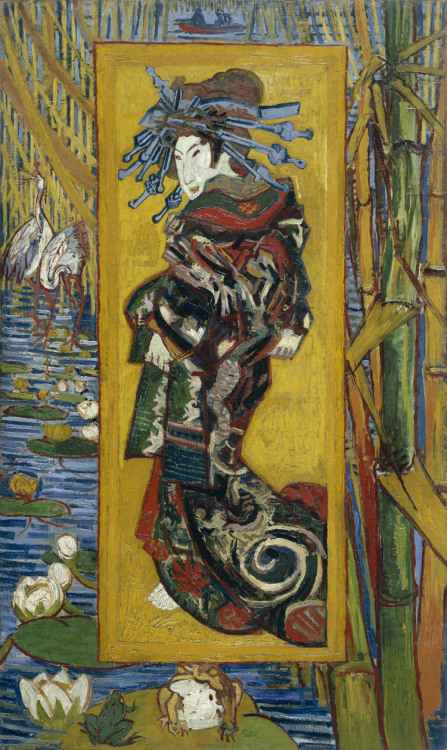 Ressam : Vincent Van Gogh (1854-1890)
Resim : The Courtesan (1887)
Nerede : Van Gogh Museum, Amsterdam, Hollanda
Boyutu: 105,5 cm x 60,5 cm
Van Gogh'un benim için en ilham verici resimlerinden biri The Courtesan, yani “Fahişe”. Van Gogh kadar gözü...