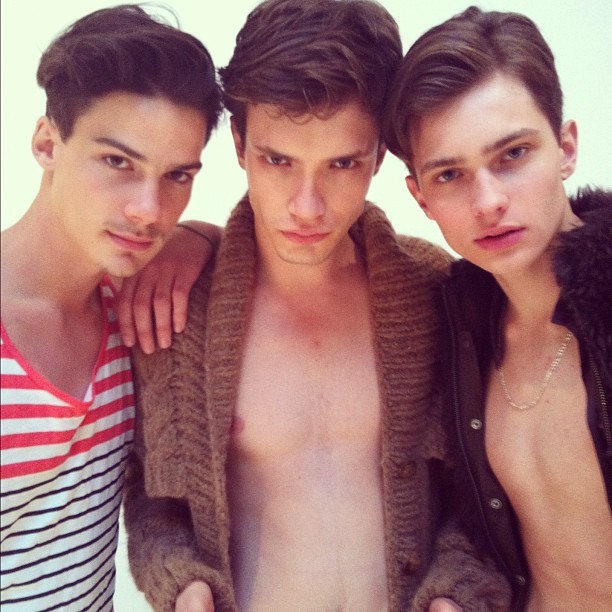 Mateus, Leonardo, and Anderson. (Taken with instagram)