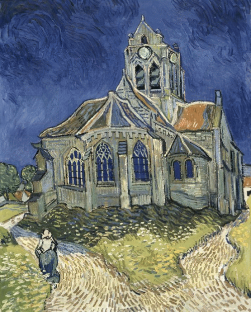 Ressam : Vincent Van Gogh (1854-1890)
Resim : The Church in Auvers-sur-Oise, View from the Chevet (1890)
Nerede : Orsay, Paris, Fransa
Boyutu: 94 cm x 74 cm
Van Gogh, Arles'teki kulak kesme macerası sonrası kardeşi Theo'yu ve Gauguin'i dehşete...