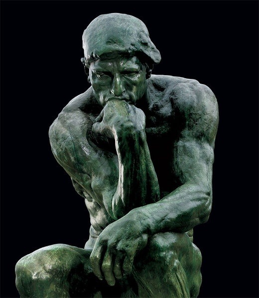 “ Auguste Rodin (French, 1840-1917), The Thinker
”