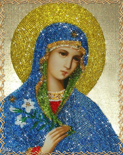 Image result for VIRGIN MARY BLUE