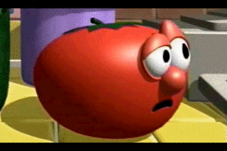 Image result for veggie tales gif