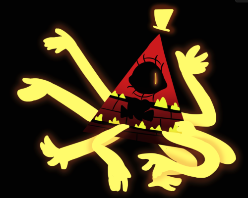 angry bill cipher-gravity falls Minecraft Skin