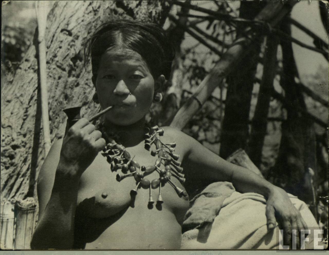 Indian woman, via Old Indian Photographs.