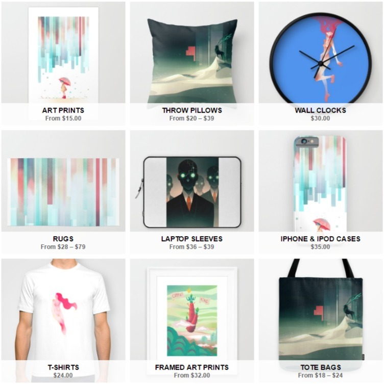 Hey guys!
There’s a huge promo on Society6 this weekend!!
10% OFF + Free shipping worldwide on EVERYTHING!!
So if you ever wanted anything from my S6 shop, now is the time :)
It starts today and ends on the 5th! I might even add something new to the...