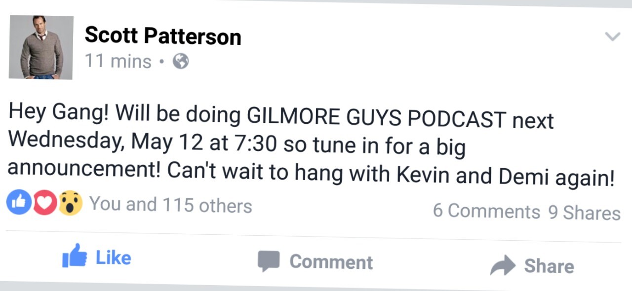 "Gilmore Guys", le podcast décalé sur Gilmore Girls - Page 2 Tumblr_o6pubsC33X1toe1u9o1_1280