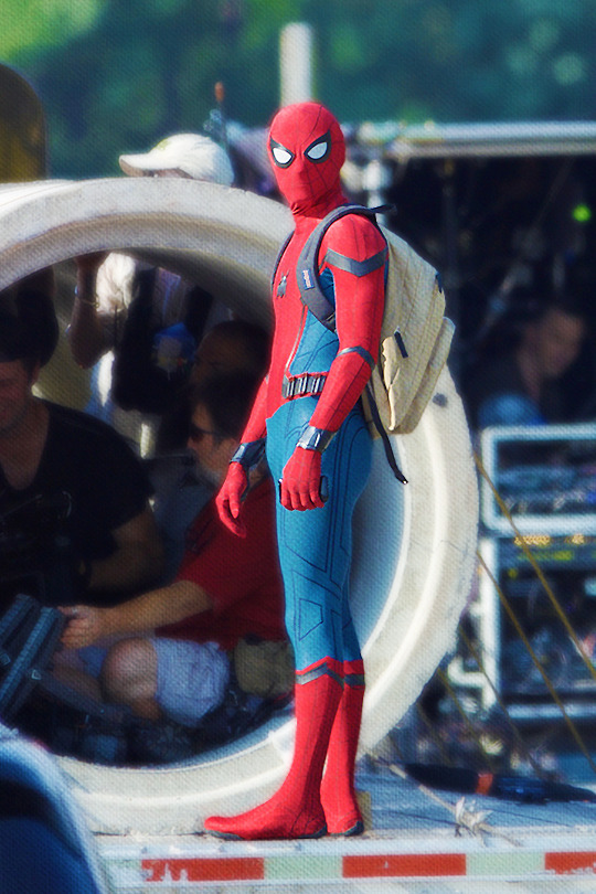 Spiderman homecoming behind the scenes Tumblr_o9n58ofUK21rc44lao1_540