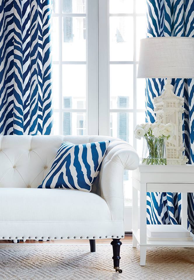In the BLUE ROOM: House BLUE-tiful