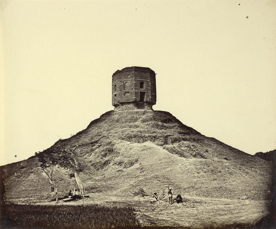 ffactory:
“ Buddhist Temple (1858-62; phs. Felice Beato, Henry Hering)
Chaukhandi Stupa, originally built as a terraced temple to mark the place where Lord Buddha and his first disciples met (Gupta period, between the 4th and 6th c.) The octagonal...