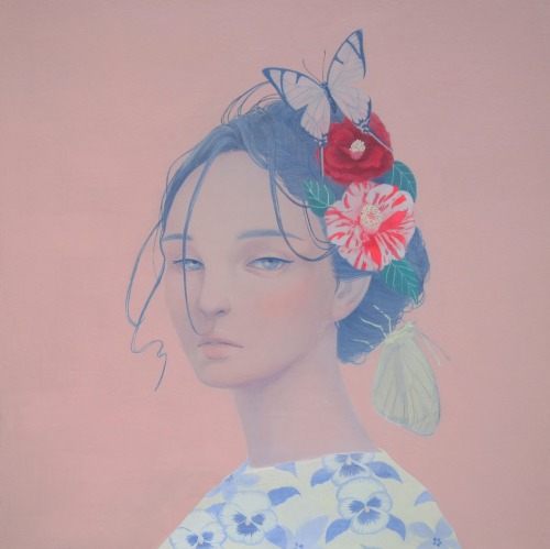 Haruko Mori, Recent Work.Two paintings and three illustrations...