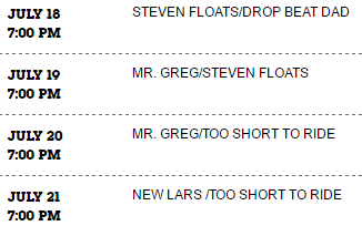 artemispanthar:
“CN.com now lists “New Lars” (probably “The New Lars”, CN’s schedule sometimes drops the word “the”) for Thursday, July 21st. That means the Steven’s Summer Adventures first week schedule is currently:
July 18thSteven Floats
Drop Beat...