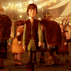 Képtalálat a következőre: „httyd stoick and hiccup gift of the night fury gif”