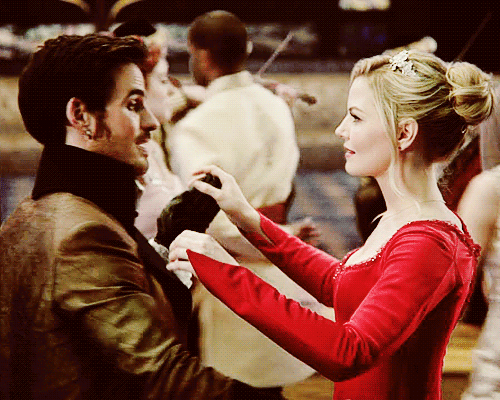 Image result for emma and hook 3x21 ball gifs