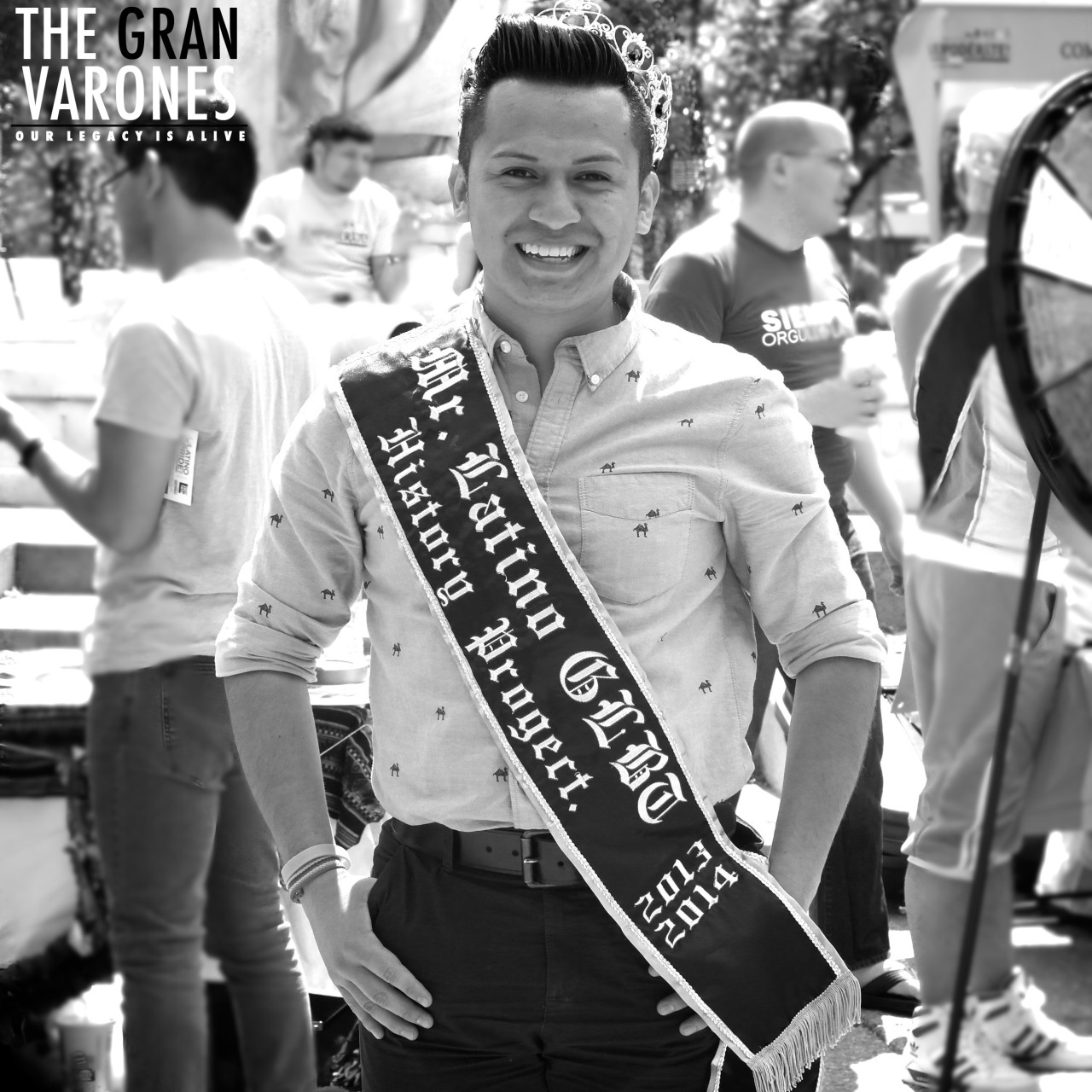 GV: So you have been crowned Mr. Latino History Project, what is the importance of that title for you?
Ivan: The importance of being part of the Latino History Project is to help my community and have a major impact on the youth I work with;...