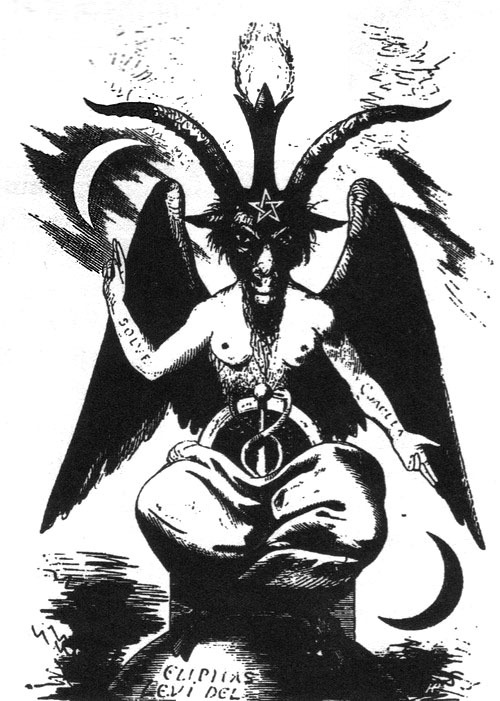 corpusoccultis:
“This symbol is nothing new. In fact it has been around for over one thousand years. it is called Baphomet.
“Baphomet is a supposed pagan deity (i.e., a product of Christian folklore concerning pagans), revived in the 19th century as...