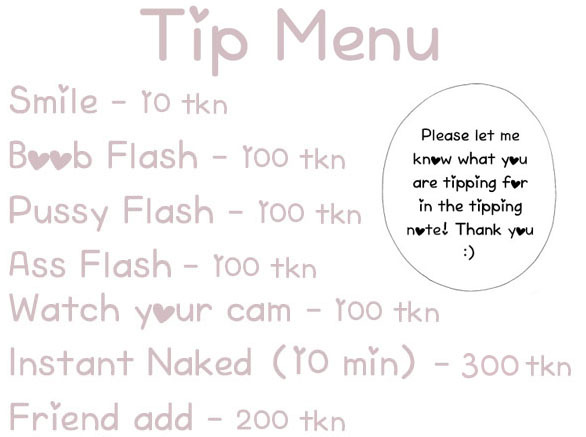 Tip menu