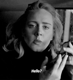 Image result for hello adele gif
