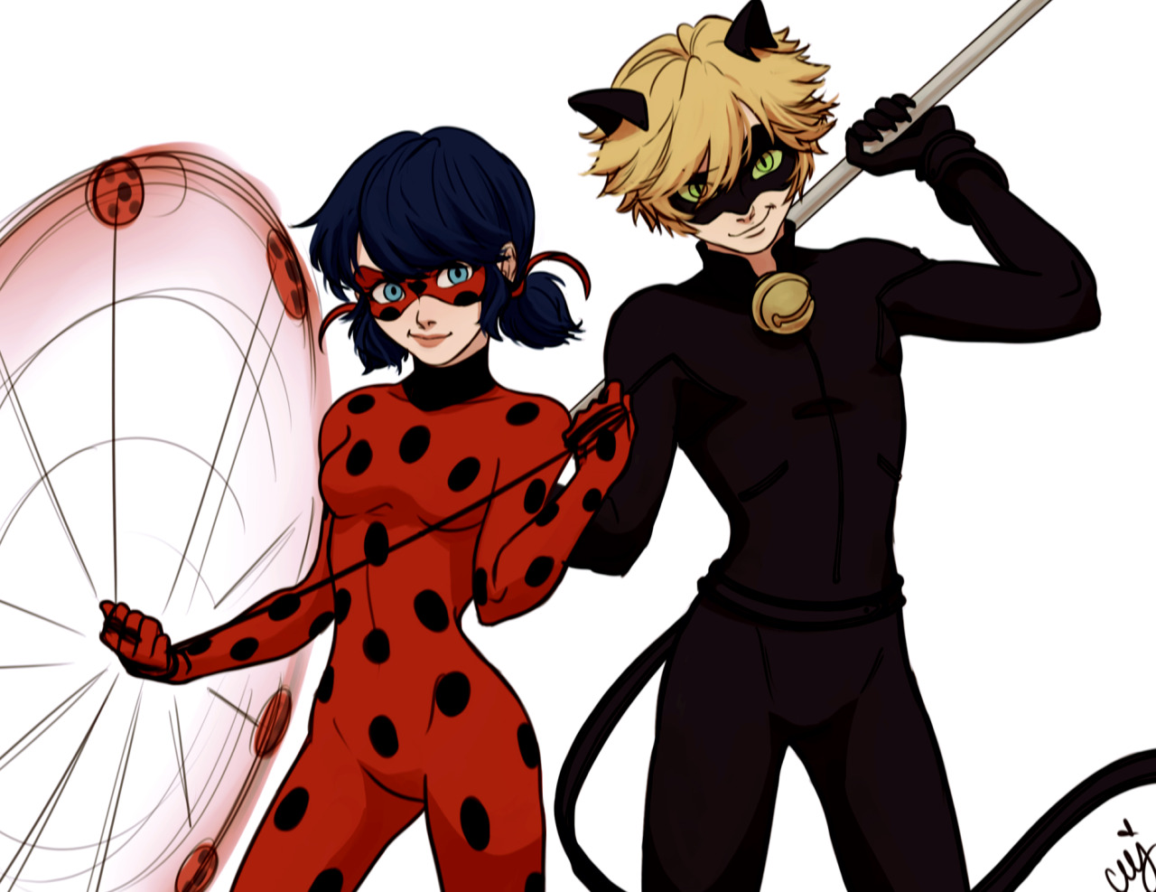 ceejles:
“HAPPY NATIONAL SUPERHERO DAY!!!
A normal LadyNoir dood for the first time ‘ W ‘
”