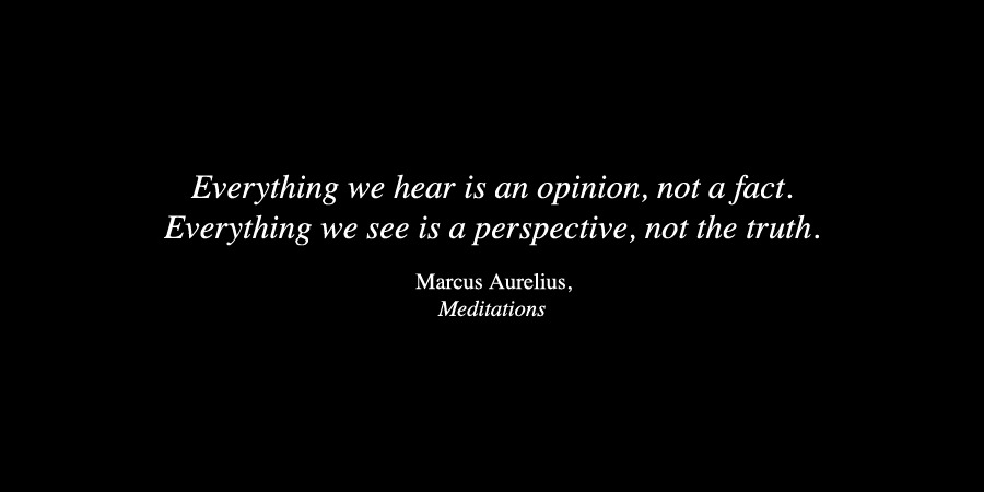 Marcus Aurelius
from Meditations