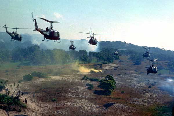 Image result for us army uh 1 helicopters drop special forces in the vietnam war