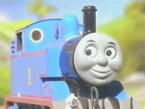 Image result for Thomas the Tank Engine gif