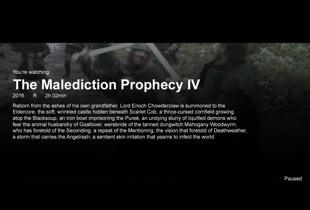 The Malediction Prophecy IV