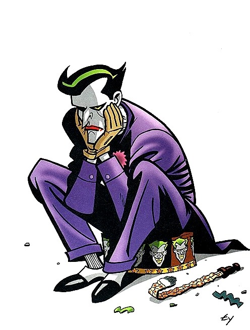 The Joker • Sad Joker is like a happy Batman