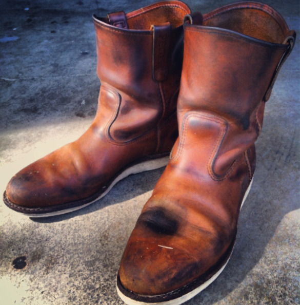 No More Monkeys in Space - thebummerlife: Bought these Red Wing pecos ...